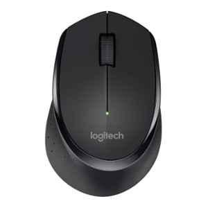 Logitech M275 Black Wireless USB Mouse with Logitech Advanced Optical Sensor & Wide Scroll Wheel