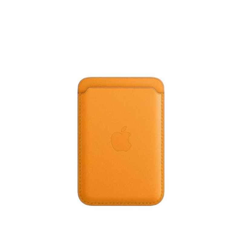 Apple iPhone Leather Orange Wallet with MagSafe, MPPY3ZE/A