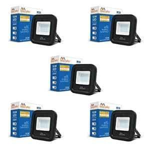 Murphy 10W 6500K Cool White Aluminium LED Flood Light for Outdoor (Pack of 5)
