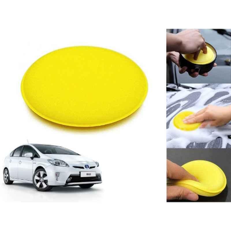 Auto Pearl Polyurethane Beige Washing & Waxing Polish Foam Sponge for Prius