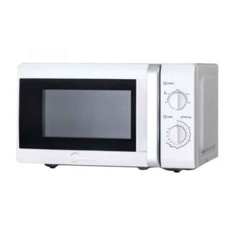 Midea 700W 20L White Solo Microwave Oven, MM720CTB
