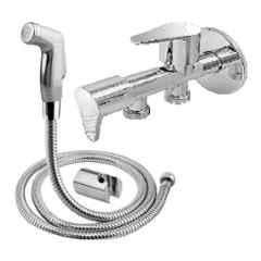 Fastgear Fusion ABS Silver Chrome Finish Health Faucet Set, FG1064