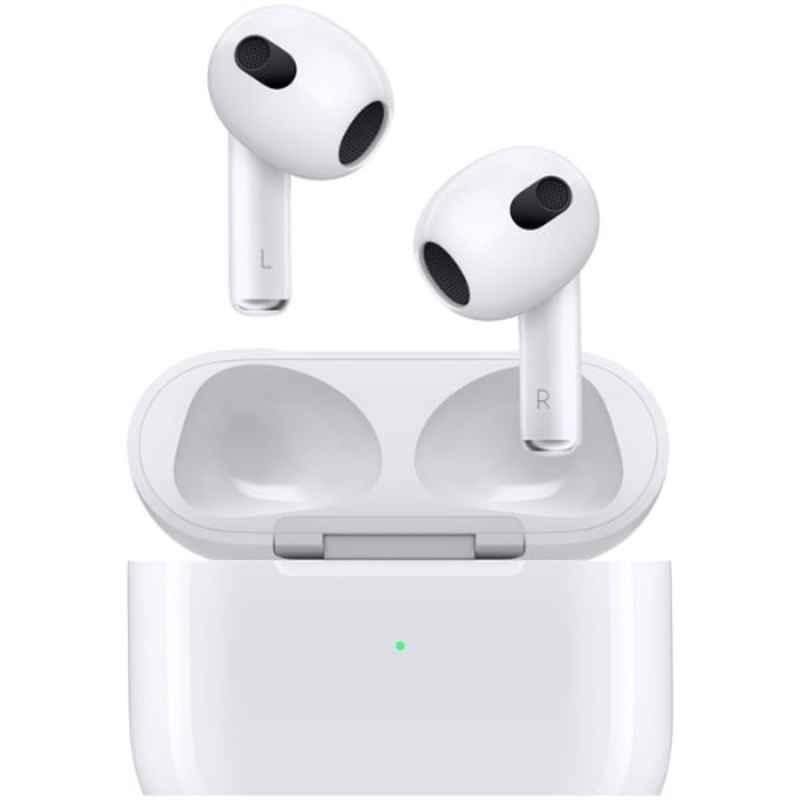 Apple 3rd Generation White AirPods with Lightning Charging Case, MPNY3ZE/A