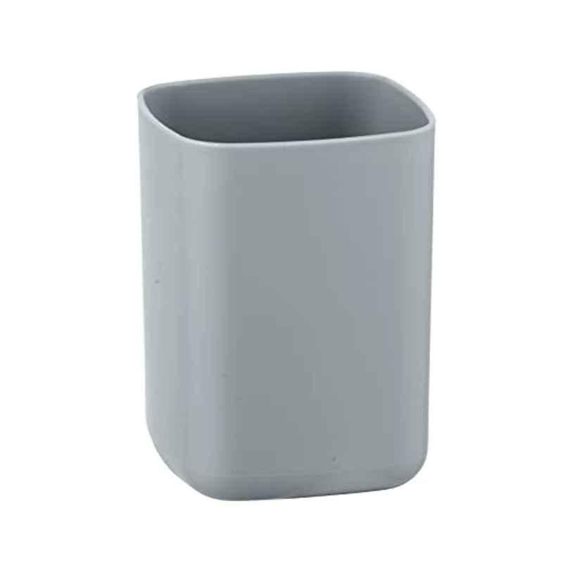 Wenko Barcelona 7x10x7cm Plastic Grey Toothbrush Cup, 23962100