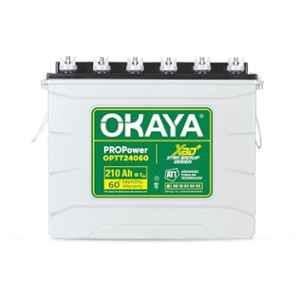 Okaya PROPower 210Ah 12V Tall Tubular Inverter Battery with XBD+ Technology, OPTT24060