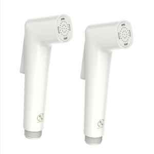 RN White.6 Toilet Jet Spray Gun without Hose Pipe for Toilet Cleaning (Pack of 2)