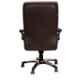 Caddy PU Leatherette Brown Adjustable Office Chair with Back Support, DM 100 (Pack of 2)