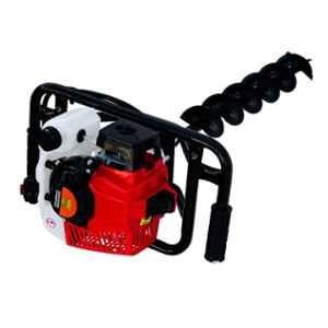 RBW 63cc 2 Stroke Petrol Engine Post Hole Digger Earth Auger Machine with 8 inch Planter Drill Bit for Tree Plantation, Fencing, Gardening & Agriculture