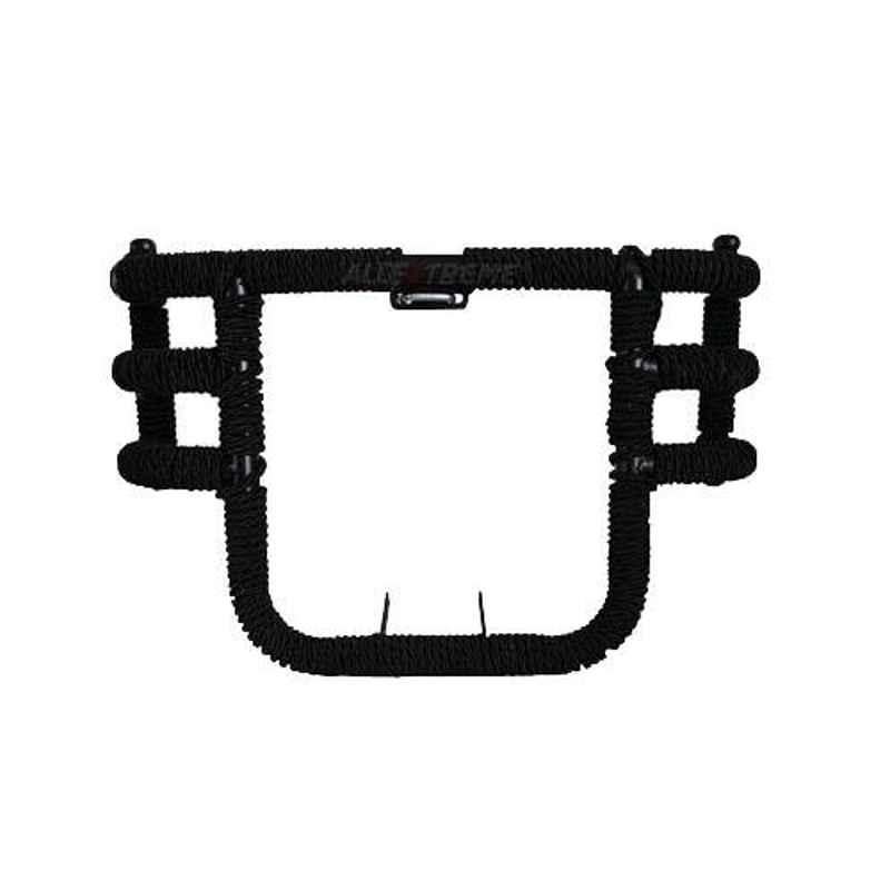 AllExtreme EX3RLG1 Heavy Duty 3 Rod Bar Leg Guard with Wrapped Rope