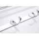 Oleanna PTWR-102 24 inch Stainless Steel Silver Chrome Finish Folding Towel Rack