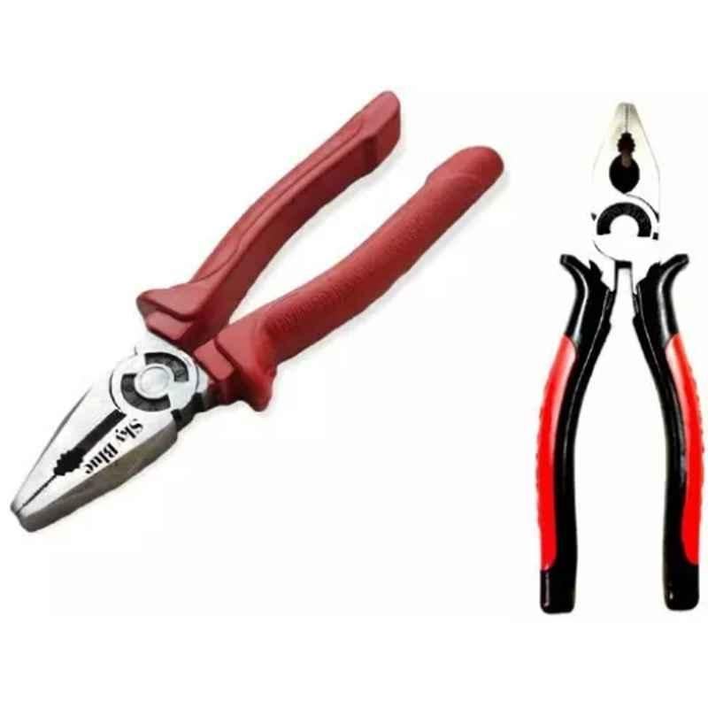 Sky Blue 2 Pcs 7.8 inch Lineman Plier Combo, SBE_PLIER_COMBO_MOD_00482
