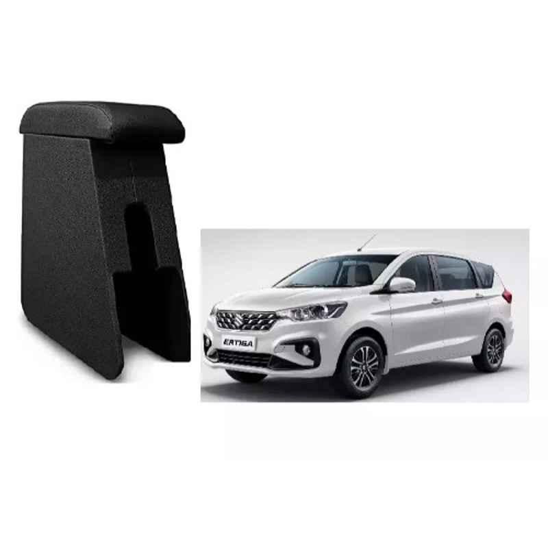 Sca Black Wooden Maruti Suzuki Ertiga 2018 Model Armrest Console