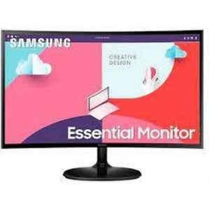 Samsung 27 inch Black Curve Monitor with VA Panel, 1ms Response Time & 60Hz Refresh Rate, LS27C366EAWXXL