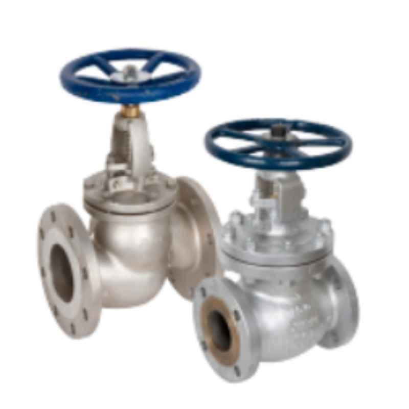 Sharpe 1/2-16 inch Flanged Globe Valve, 45