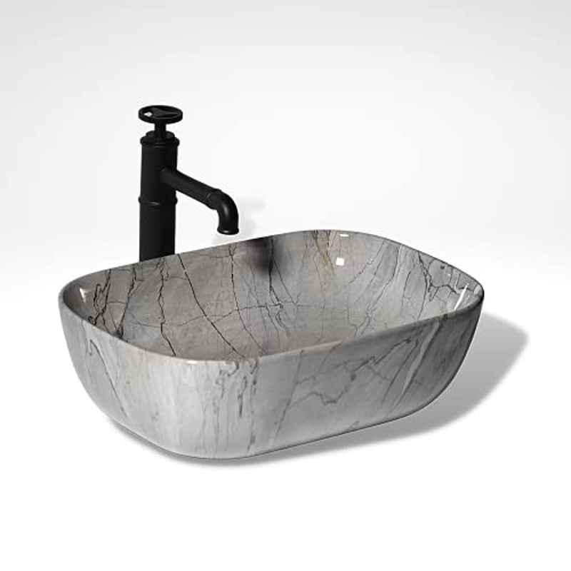 grey wash basin