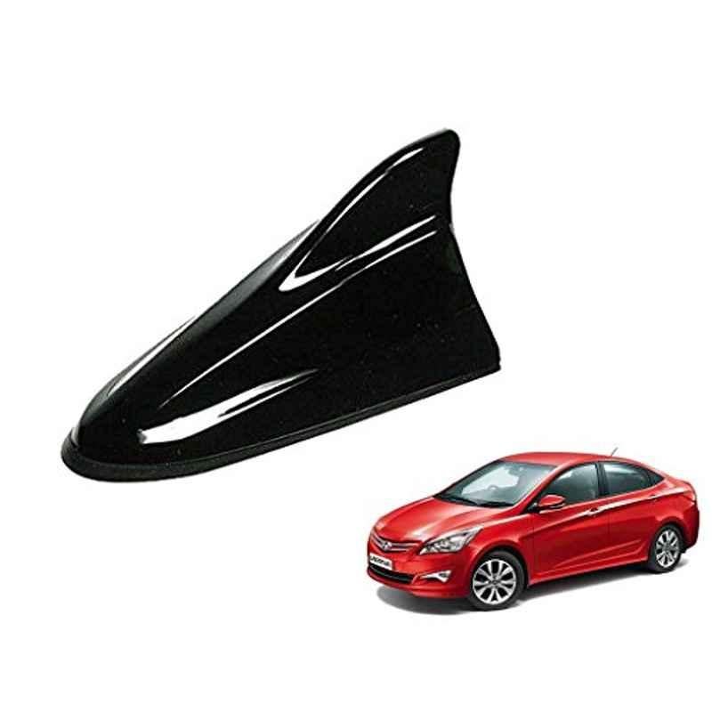Kozdiko Black Shark Fin Signal Receiver Car Antenna for Hyundai Verna Fluidic 4S, koz_37435