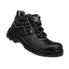 Allen Cooper AC-1266 Electric Shock Resistant Black Work Safety Shoes, Size: 9