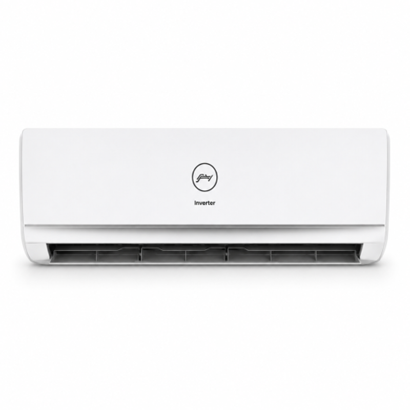 Godrej 1.5 Ton 3 Star Inverter Split AC (Turbo Cooling, 5-in-1 Convertible Technology, Anti-Dust Filter, I-Sense Technology, Low Noise Operation, AC 1.5T SIC 18TTC3-WWA, White)