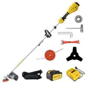 iBELL Vormir 20V 5000rpm BLDC Motor Cordless Brush Cutter with Dual Speed, VR BB21-30