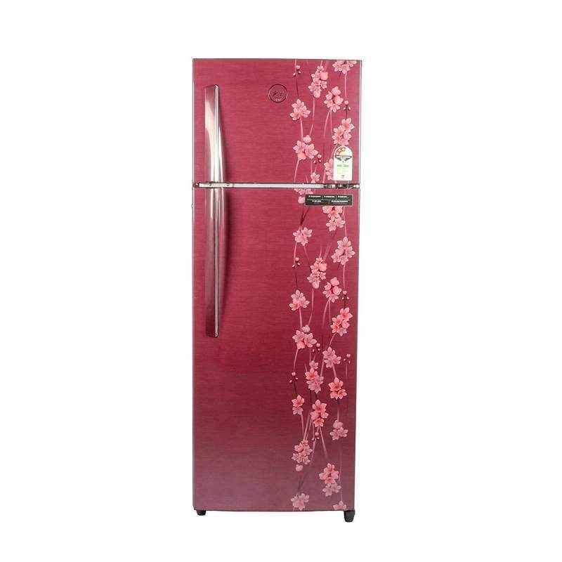 Godrej 290 Litre Ruby Petals Double Door Refrigerator, RT EON 290 P 3.4