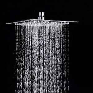ZAP 8 inch Stainless Steel 304 Silver Overhead Showers