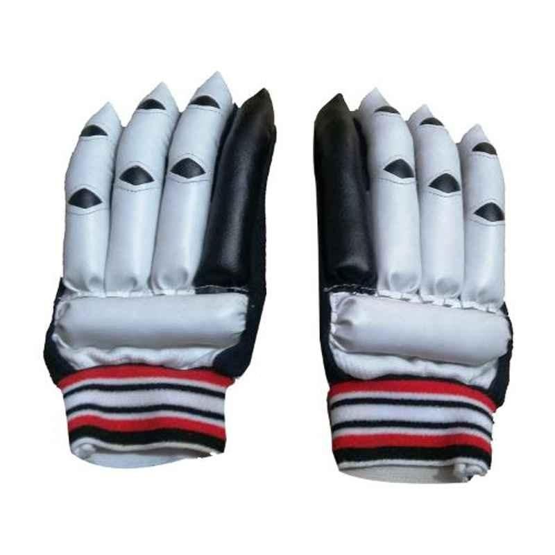 Arnav PVC Multicolour Cricket Gloves with One Side Cotton Net, OSB-140303