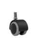 Innowin 50mm Nylon Black & Grey Heavy Duty Chair Wheels (Pack of 5)