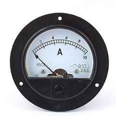 New Verma 0-250A Analog Round Shape Dial Panel Milli Ampere Ammeter