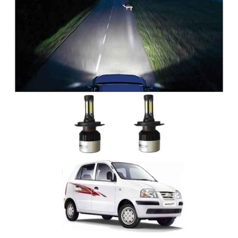 Buy Trigcars 2 Pcs 72W Cool White Night Eye LED Headlight Bulb for Hyundai Santro Xing Gls 2299NIGHTEYE0095 Online At Best Price On Moglix