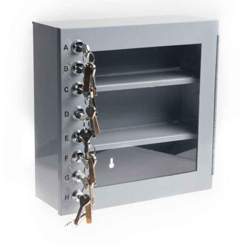 Loto-Lok 305x305mm Steel Grey Key Safe Box, KSB-8L300
