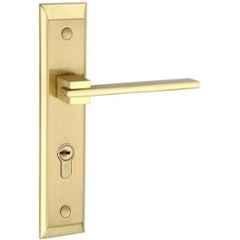 Bonus Emerald2 85mm Brush Brass Bathroom Mortice Lock Set