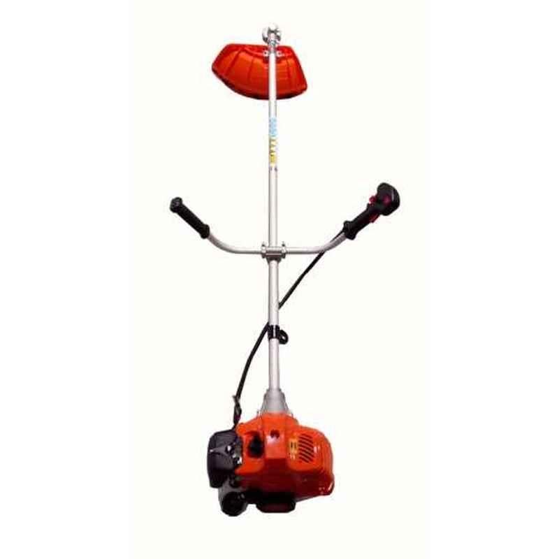 Yiking BC4S 35cc 4 Stroke Side Pack Brush Cutter with Tap & Go, 80T Wheat Blade, 3T Blade & Paddy Guard