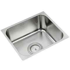 Anupam 107A 17x15 inch Stainless Steel Satin Finish Single Bowl Sink