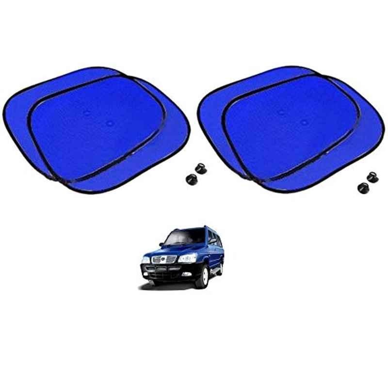 Kozdiko 4 Pcs Blue Chipkoo Car Window Sunshade Curtain Set for ICML Rhino, koz_82905