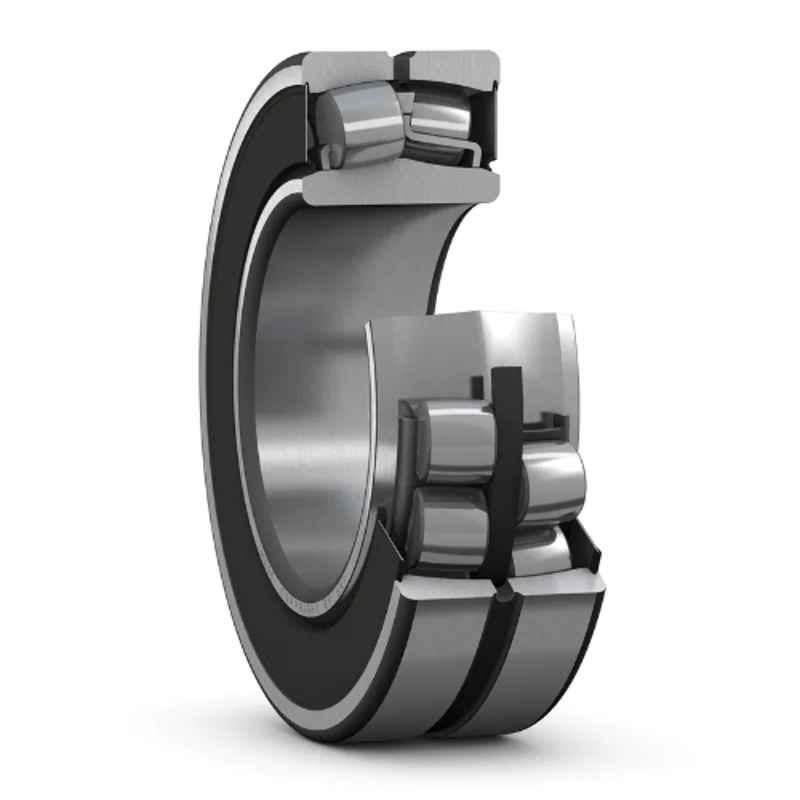SKF BS2-2220-2RS5/VT143 Spherical Roller Bearing with Integral Sealing & Relubrication, 100x180x55 mm