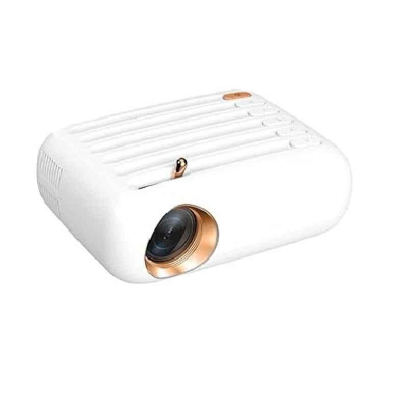 WZATCO Pixel 720P Native with 1080P Support, Portable LED Projector with 250 ANSI, LTPS Display, & 3W Speaker