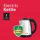 Zunvolt 2L 1500W Stainless Steel Electric Kettle