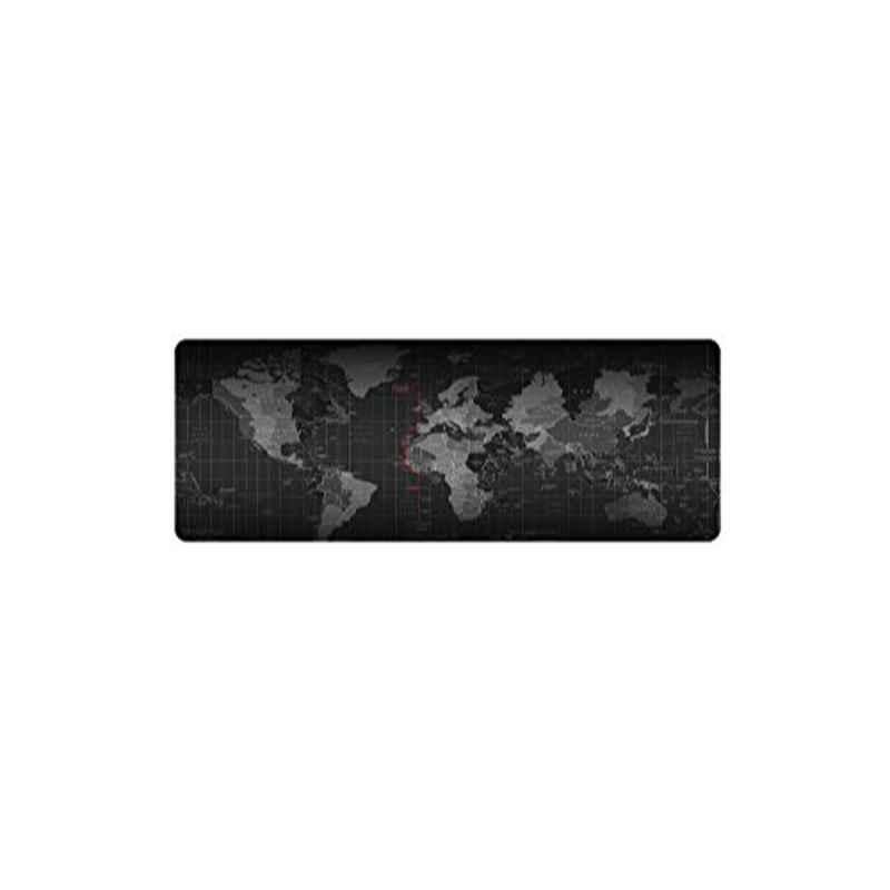 Rubik 40x90cm Rubber Black Rectangular Gaming Computer Mouse Pad, RMPXXL49-1