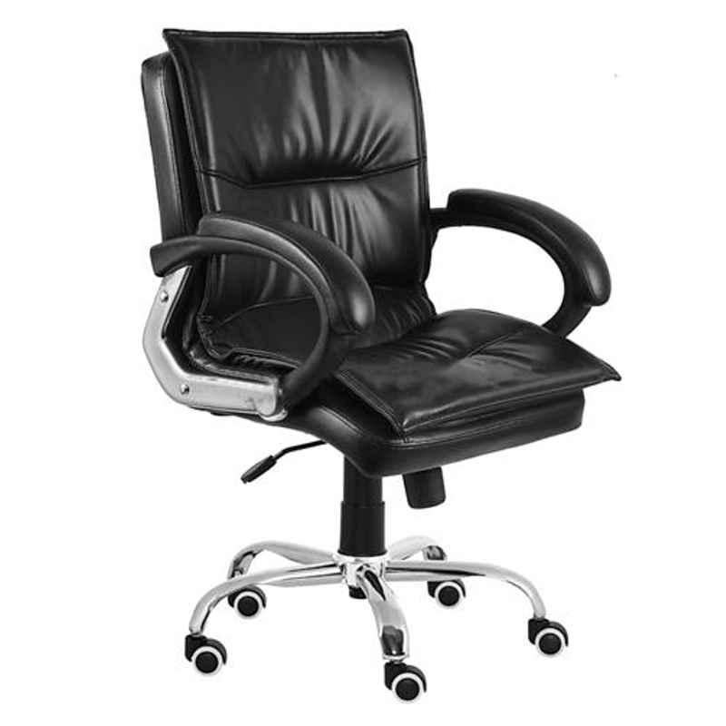 Caddy MI26 Black PU Leatherette Office Chair (Pack of 2)