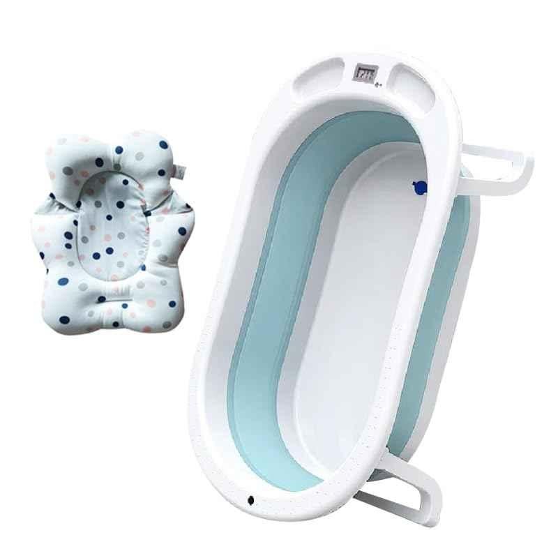 Buy Safe-O-Kid Blue Digital Temperature Sensor Baby Bath Tub with
