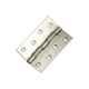 Smart Shophar 8x1.5x3 inch Brass Nickel Silver Railway Hinge, SHA10HG-RAIL-NS8X1.5X3-P1
