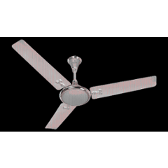 Polycab India Glory Purocoat 75W 400rpm Pearl Silver Ceiling Fan, Sweep: 1200 mm (Pack of 2)