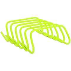 GLS 6 inch Plastic Agility Hurdles for Field Training (Pack of 6)