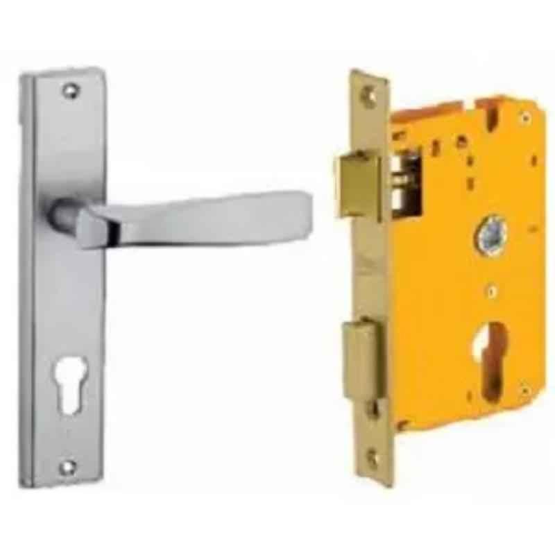 Dorset HL Series Stella 8 inch Stainless Steel Silver Chrome Finish Dead & Heavy Duty Lock with (Pack of 2)