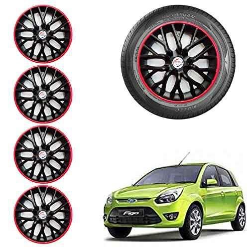 Buy Auto Pearl 4 Pcs 14 inch ABS Silver Car Wheel Cover Set for Ford Figo  Online At Price ₹1325