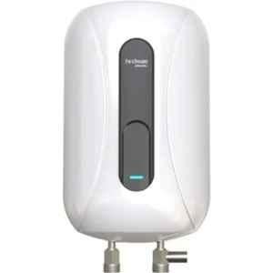 Hindware Atlantic Immedio X 5.5 Litre 3000W 6.5bar White & Black Vertical Instant Water Geyser