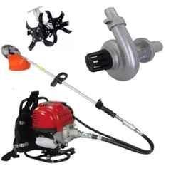 Raider 1.7HP Backpack Brush Cutter with Water Pump & Tiller Attachment, RDTA-WPA