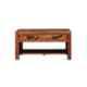 Angel Furniture 78x45x40cm Honey Medium Glossy Finish Sheesham Wood Table with Drawer, AF-148H