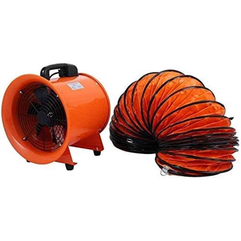 Abbasali 12 inch Orange Blower Fan with Hose