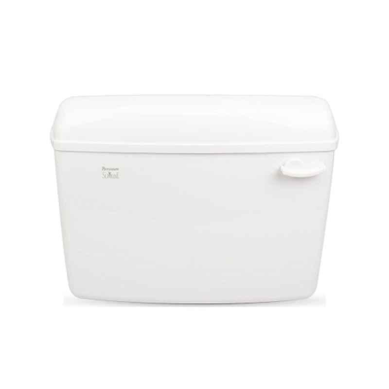 Parryware Slimline Polypropylene White Single Flush Cistern, E82971C